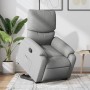 Sillón reclinable elevable de tela gris claro de , Sillones - Ref: Foro24-3204824, Precio: 279,98 €, Descuento: %