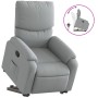 Sillón reclinable elevable de tela gris claro de , Sillones - Ref: Foro24-3204824, Precio: 279,98 €, Descuento: %