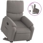 Liftable recliner taupe gray fabric by , Armchairs - Ref: Foro24-3204832, Price: 363,99 €, Discount: %