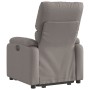 Liftable recliner taupe gray fabric by , Armchairs - Ref: Foro24-3204832, Price: 363,99 €, Discount: %