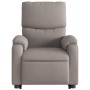 Liftable recliner taupe gray fabric by , Armchairs - Ref: Foro24-3204832, Price: 363,99 €, Discount: %