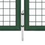 Green steel garden gate 350x150 cm by vidaXL, garden gates - Ref: Foro24-144307, Price: 524,67 €, Discount: %