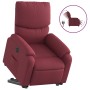 Sillón eléctrico reclinable elevable de tela rojo tinto de , Sillones - Ref: Foro24-3204851, Precio: 312,72 €, Descuento: %