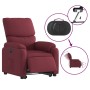 Sillón eléctrico reclinable elevable de tela rojo tinto de , Sillones - Ref: Foro24-3204851, Precio: 312,72 €, Descuento: %