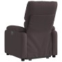 Sillón eléctrico reclinable elevable de tela marrón oscuro de , Sillones - Ref: Foro24-3204853, Precio: 312,72 €, Descuento: %