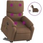 Brown Fabric Liftable Reclining Electric Massage Chair by , Armchairs - Ref: Foro24-3204864, Price: 315,75 €, Discount: %