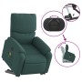 Electric massage chair with adjustable recliner, dark green fabric by , Armchairs - Ref: Foro24-3204866, Price: 332,99 €, Dis...