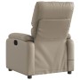 Sillón reclinable de masaje eléctrico cuero sintético capuchino de , Sillones - Ref: Foro24-3204885, Precio: 273,68 €, Descue...