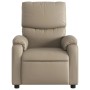 Sillón reclinable de masaje eléctrico cuero sintético capuchino de , Sillones - Ref: Foro24-3204885, Precio: 273,68 €, Descue...