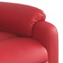 Sillón reclinable elevable cuero artificial rojo de , Sillones - Ref: Foro24-3204891, Precio: 283,96 €, Descuento: %