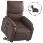 Brown Faux Leather Power Lift Recliner by , Armchairs - Ref: Foro24-3204902, Price: 323,66 €, Discount: %