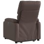 Brown Faux Leather Power Lift Recliner by , Armchairs - Ref: Foro24-3204902, Price: 323,66 €, Discount: %