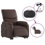 Brown synthetic leather electric lift massage chair by , Armchairs - Ref: Foro24-3204909, Price: 340,29 €, Discount: %