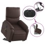 Brown synthetic leather electric lift massage chair by , Armchairs - Ref: Foro24-3204909, Price: 340,29 €, Discount: %