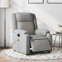 Electric Massage Recliner Light Gray Fabric by , Armchairs - Ref: Foro24-3205190, Price: 280,99 €, Discount: %