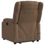 Sillón de masaje eléctrico reclinable elevable tela marrón de , Sillones - Ref: Foro24-3205242, Precio: 378,99 €, Descuento: %