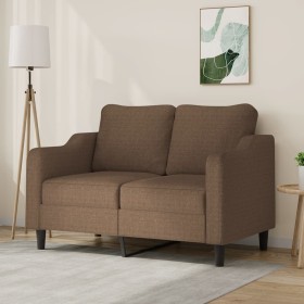 2 seater brown fabric sofa 120 cm by , Sofas - Ref: Foro24-359354, Price: 234,92 €, Discount: %