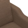 2 seater brown fabric sofa 120 cm by , Sofas - Ref: Foro24-359354, Price: 234,99 €, Discount: %