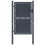 Anthracite grey steel garden gate 100x200 cm by vidaXL, garden gates - Ref: Foro24-144522, Price: 430,16 €, Discount: %