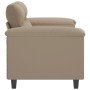 2-seater sofa in taupe gray microfiber fabric 120 cm by , Sofas - Ref: Foro24-359555, Price: 243,99 €, Discount: %