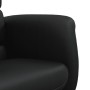 Sillón reclinable con reposapiés cuero sintético negro de , Sillones - Ref: Foro24-356722, Precio: 168,99 €, Descuento: %