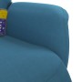 Massagesessel aus blauem Samt mit Fußstütze von , Sessel - Ref: Foro24-356692, Preis: 217,51 €, Rabatt: %