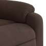 Sillón masaje eléctrico reclinable elevable tela marrón de , Sillones - Ref: Foro24-3204949, Precio: 349,48 €, Descuento: %