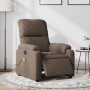 Electric Massage Recliner Brown Microfiber Fabric by , Armchairs - Ref: Foro24-3204921, Price: 291,62 €, Discount: %