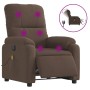 Electric Massage Recliner Brown Microfiber Fabric by , Armchairs - Ref: Foro24-3204921, Price: 291,62 €, Discount: %