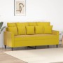 Sofá de 2 plazas terciopelo amarillo 140 cm de , Sofás - Ref: Foro24-359309, Precio: 240,94 €, Descuento: %