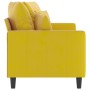 Sofá de 2 plazas terciopelo amarillo 140 cm de , Sofás - Ref: Foro24-359309, Precio: 240,94 €, Descuento: %