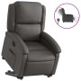 Gray Genuine Leather Electric Liftable Recliner Chair by , Armchairs - Ref: Foro24-3204273, Price: 447,45 €, Discount: %