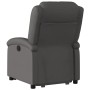 Gray Genuine Leather Electric Liftable Recliner Chair by , Armchairs - Ref: Foro24-3204273, Price: 447,45 €, Discount: %