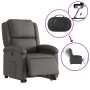 Gray Genuine Leather Electric Liftable Recliner Chair by , Armchairs - Ref: Foro24-3204273, Price: 447,45 €, Discount: %