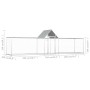 Galvanized steel chicken coop 5x1x1.5 m by vidaXL, Cages and habitats for small animals - Ref: Foro24-144560, Price: 163,99 €...