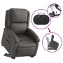 Gray Genuine Leather Electric Liftable Recliner Chair by , Armchairs - Ref: Foro24-3204273, Price: 447,45 €, Discount: %