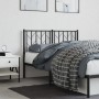 Cabecero de metal negro 120 cm de , Cabeceros y pies de cama - Ref: Foro24-374468, Precio: 31,99 €, Descuento: %