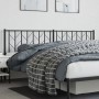 Cabecero de metal negro 200 cm de , Cabeceros y pies de cama - Ref: Foro24-374475, Precio: 37,30 €, Descuento: %