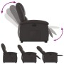 Sillón reclinable eléctrico pie cuero auténtico marrón oscuro de , Sillones - Ref: Foro24-3204271, Precio: 447,71 €, Descuent...