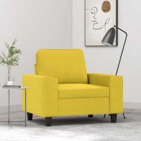 Hellgelber Stoffsessel 60 cm von , Sofas - Ref: Foro24-359380, Preis: 154,99 €, Rabatt: %