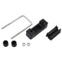 Conector en U con plástico para postes de valla 25 sets 60x40mm de vidaXL, Accesorios para rejas y vallas - Ref: Foro24-14450...