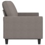 Sofá de 3 plazas de tela gris taupe 180 cm de , Sofás - Ref: Foro24-359406, Precio: 319,06 €, Descuento: %