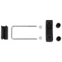 Conector en U con plástico para postes de valla 25 sets 60x40mm de vidaXL, Accesorios para rejas y vallas - Ref: Foro24-14450...