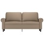 2-seater sofa in cappuccino-colored synthetic leather 140 cm by , Sofas - Ref: Foro24-359508, Price: 244,49 €, Discount: %