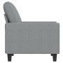 Light gray fabric armchair 60 cm by , Sofas - Ref: Foro24-359375, Price: 190,51 €, Discount: %