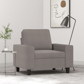 Sillón de tela gris taupé 60 cm de , Sofás - Ref: Foro24-359382, Precio: 189,50 €, Descuento: %