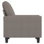 Sillón de tela gris taupé 60 cm de , Sofás - Ref: Foro24-359382, Precio: 189,21 €, Descuento: %