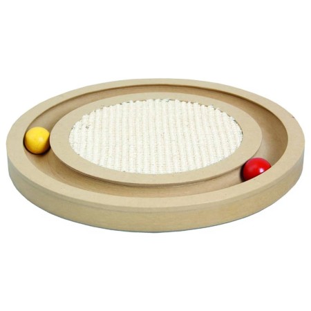 FLAMINGO Infinity cat scratcher 29x29x2.5 cm natural by FLAMINGO, Cat Toys - Ref: Foro24-439613, Price: 22,80 €, Discount: %