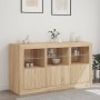 Sideboard mit LED-Leuchten Sonoma-Eiche 123x37x67 cm von , Sideboards - Ref: Foro24-3209060, Preis: 155,52 €, Rabatt: %