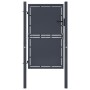 Puerta de valla de jardín acero gris antracita 100x125 cm de vidaXL, Puertas de jardín - Ref: Foro24-144519, Precio: 199,63 €...